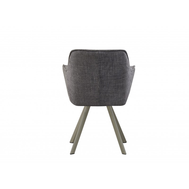 Стілець M-235 сірий агат + капучино Vetro Mebel