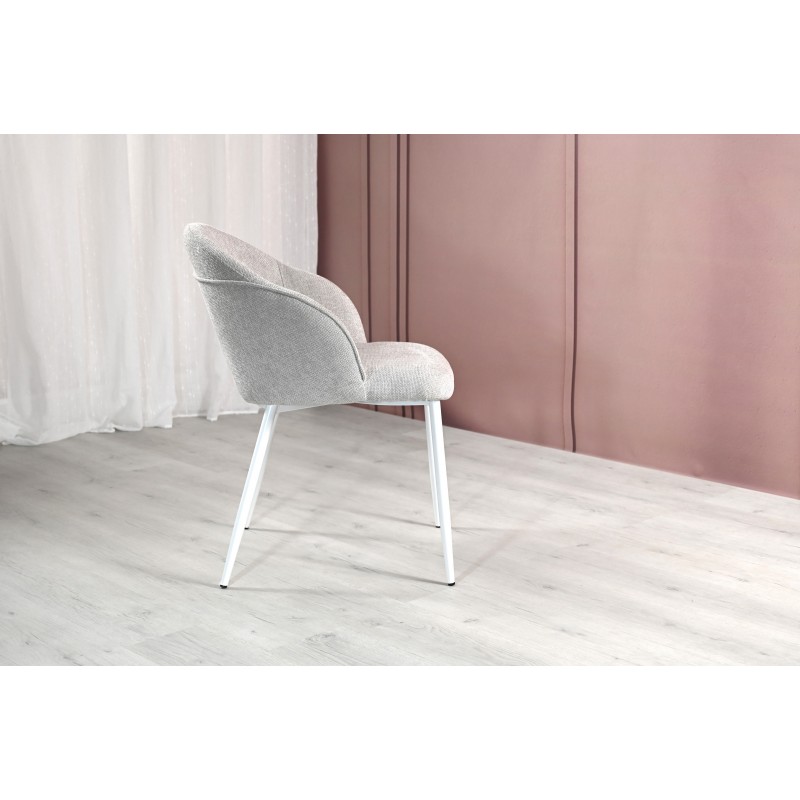 Стілець M-236 оксфорд + білий 
Vetro Mebel