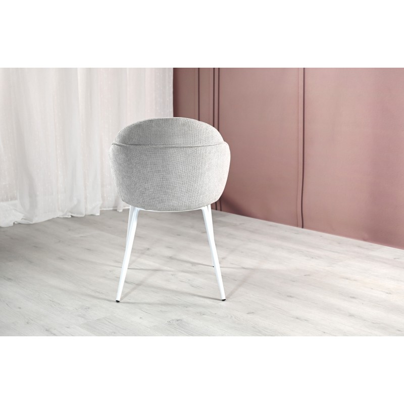 Стілець M-236 оксфорд + білий 
Vetro Mebel