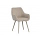 Стілець M-240 мигдаль + капучино 
Vetro Mebel