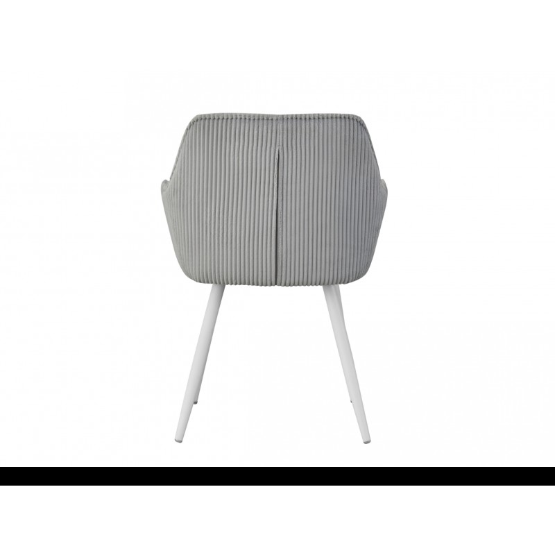 Стілець M-240 сивий + білий 
Vetro Mebel