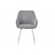 Стілець M-240 сивий + білий 
Vetro Mebel