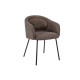 Стілець M-242 шоколадний + чорний 
Vetro