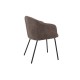 Стілець M-242 шоколадний + чорний 
Vetro