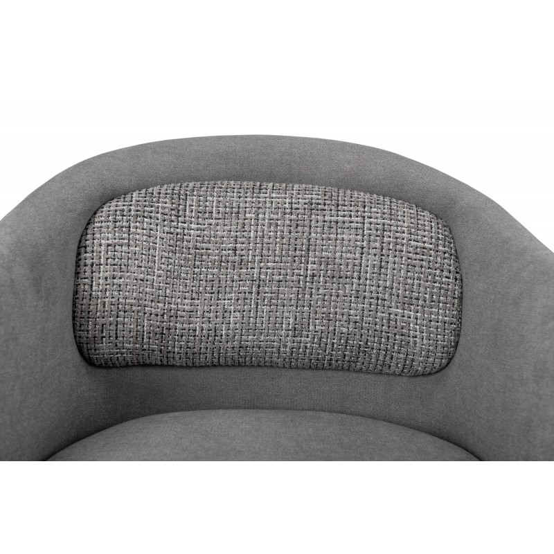 Стілець M-242 туманний сірий + чорний 
Vetro