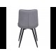 Стілець M-45 сірий + чорний Vetro Mebel