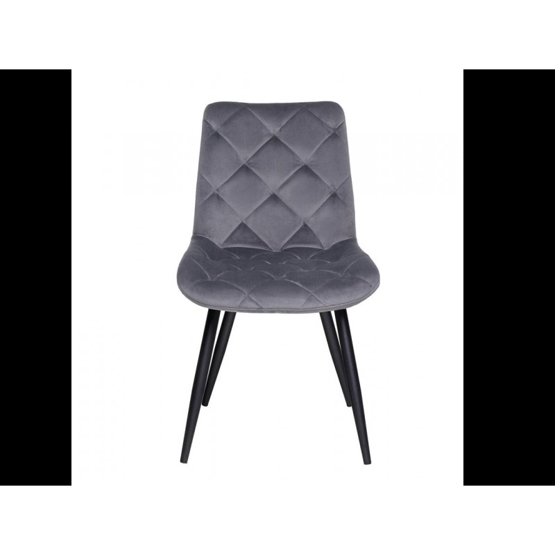 Стілець M-45 сірий + чорний Vetro Mebel