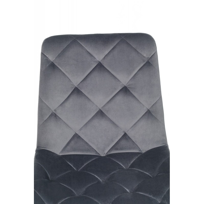 Стілець M-45 сірий + чорний Vetro Mebel