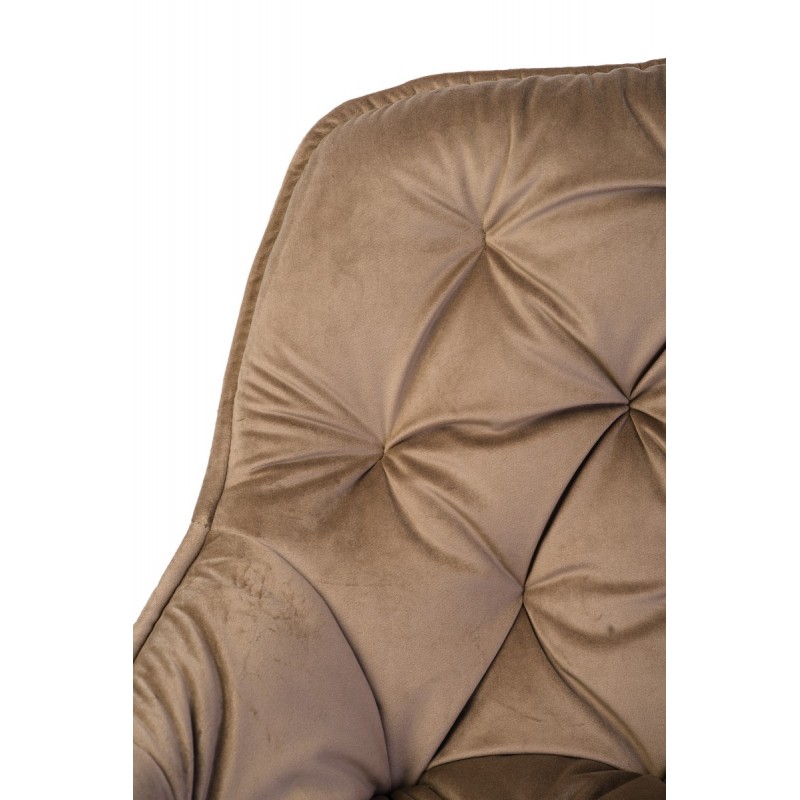 Стілець M-65 капучино + чорний Vetro Mebel