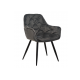 Стілець M-65 сірий + чорний Vetro Mebel