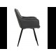 Стілець M-65 сірий + чорний Vetro Mebel