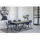 Стілець M-65 сірий + чорний Vetro Mebel