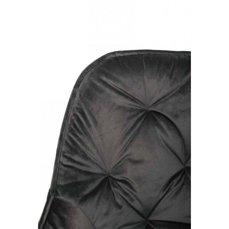 Стілець M-65 сірий + чорний Vetro Mebel