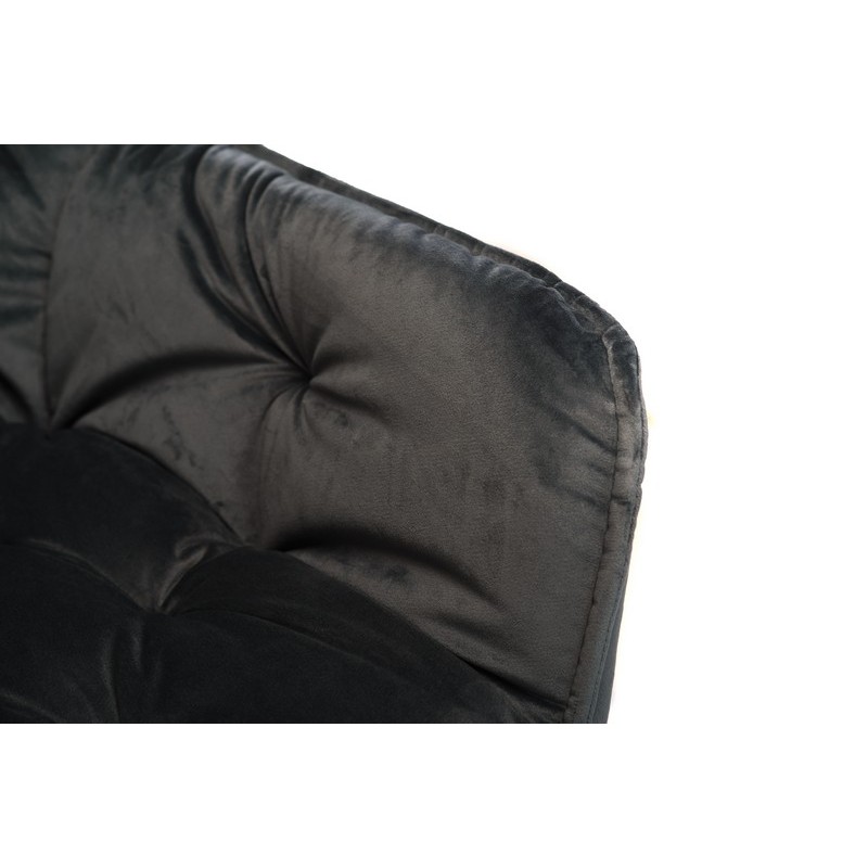 Стілець M-65 сірий + чорний Vetro Mebel