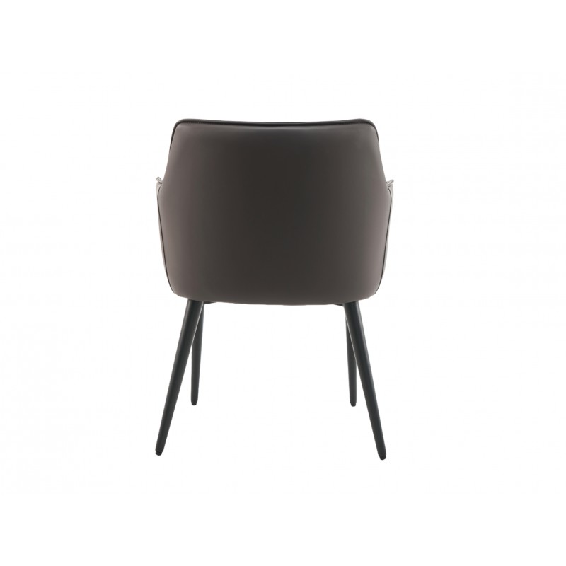 Стілець M-90 сірий + чорний Vetro Mebel