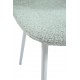 Стілець N-160 м'ятний букле + білий 
Vetro Mebel