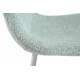 Стілець N-160 м'ятний букле + білий 
Vetro Mebel