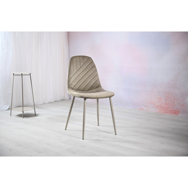 Стілець N-170 капучино велюр + капучино 
Vetro