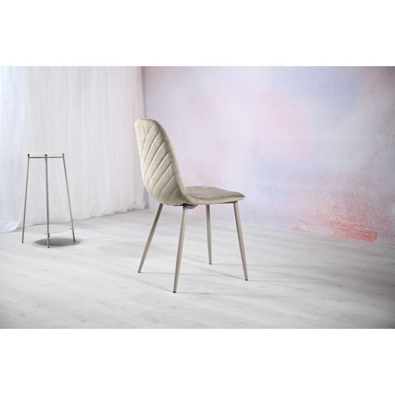 Стілець N-170 капучино велюр + капучино 
Vetro