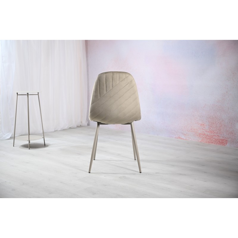 Стілець N-170 капучино велюр + капучино 
Vetro