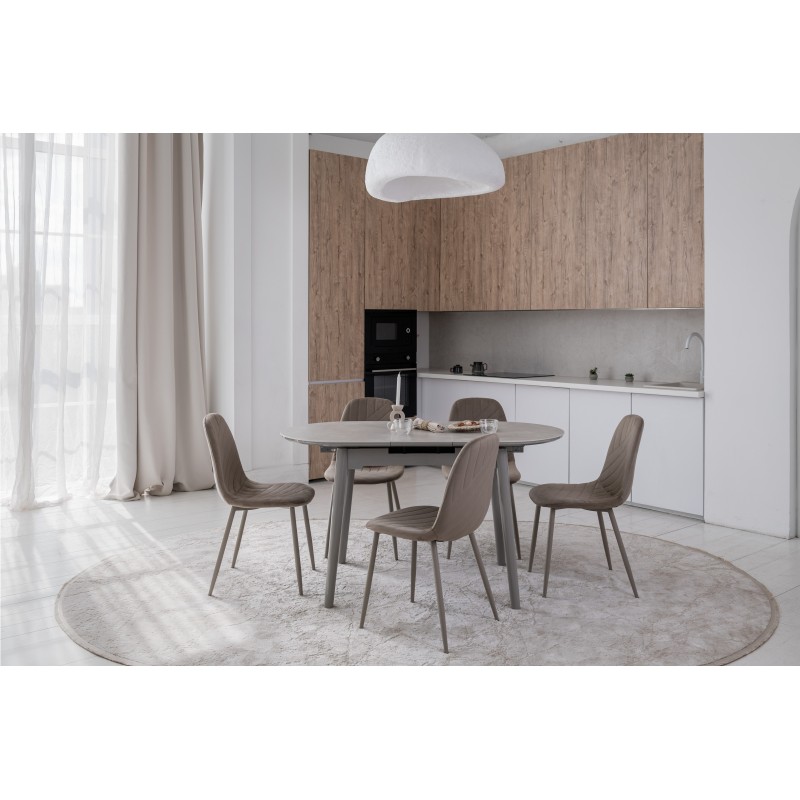 Стілець N-170 капучино велюр + капучино 
Vetro