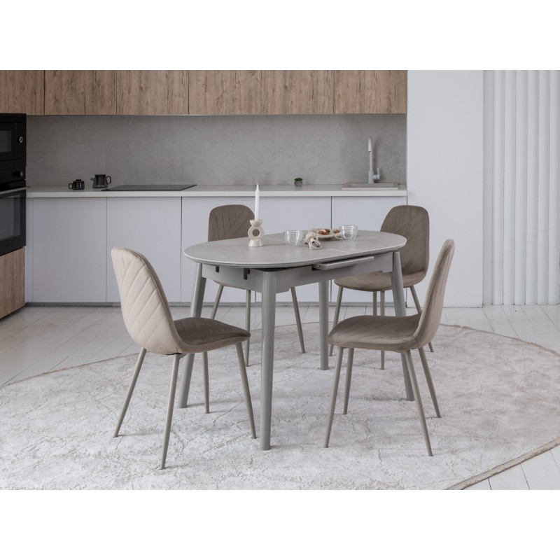 Стілець N-170 капучино велюр + капучино 
Vetro