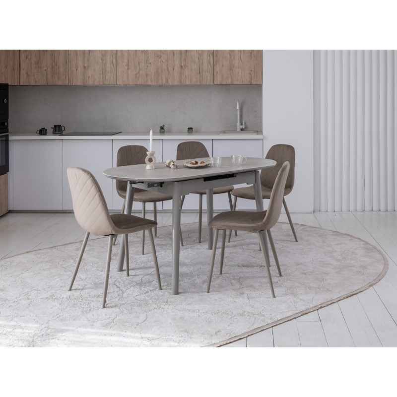 Стілець N-170 капучино велюр + капучино 
Vetro