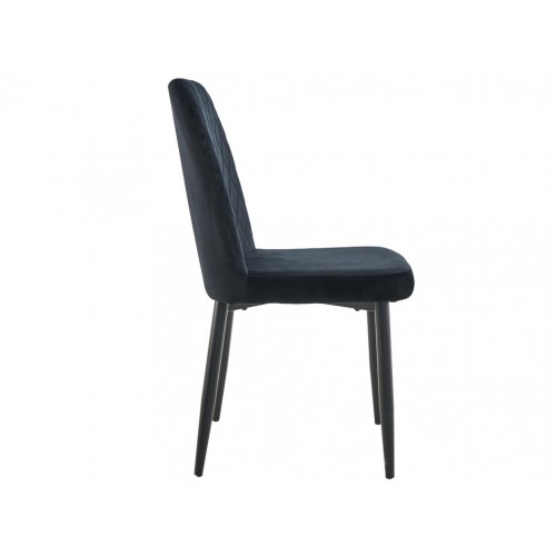 Cтілець N-44 чорний + чорний Vetro Mebel