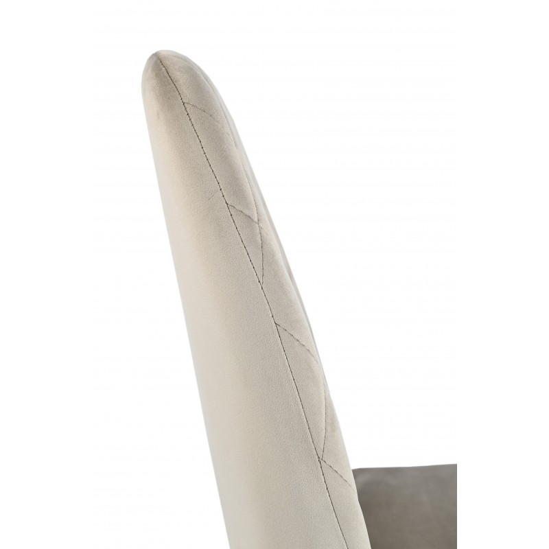 Стілець N-44 капучино велюр + дуб Vetro Mebel