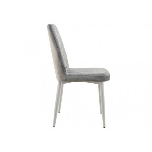 Cтілець N-44 сірий + сірий Vetro Mebel