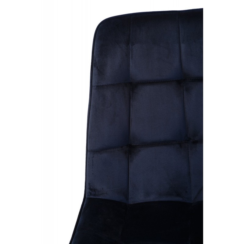 Стілець N-46 чорнильно-синій + чорний Vetro Mebel