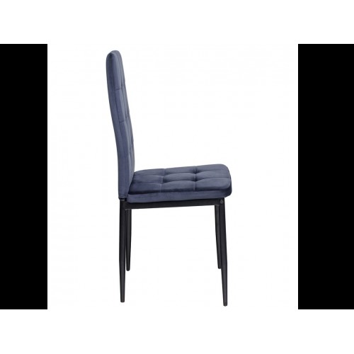 Стілець N-66-2 індіго велюр Vetro Mebel