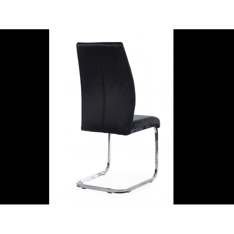 Стілець S-118 чорний велюр Vetro Mebel
