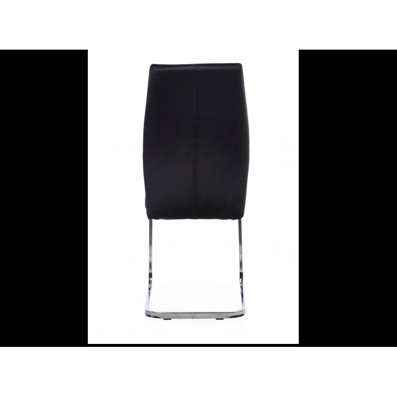 Стілець S-118 чорний велюр Vetro Mebel