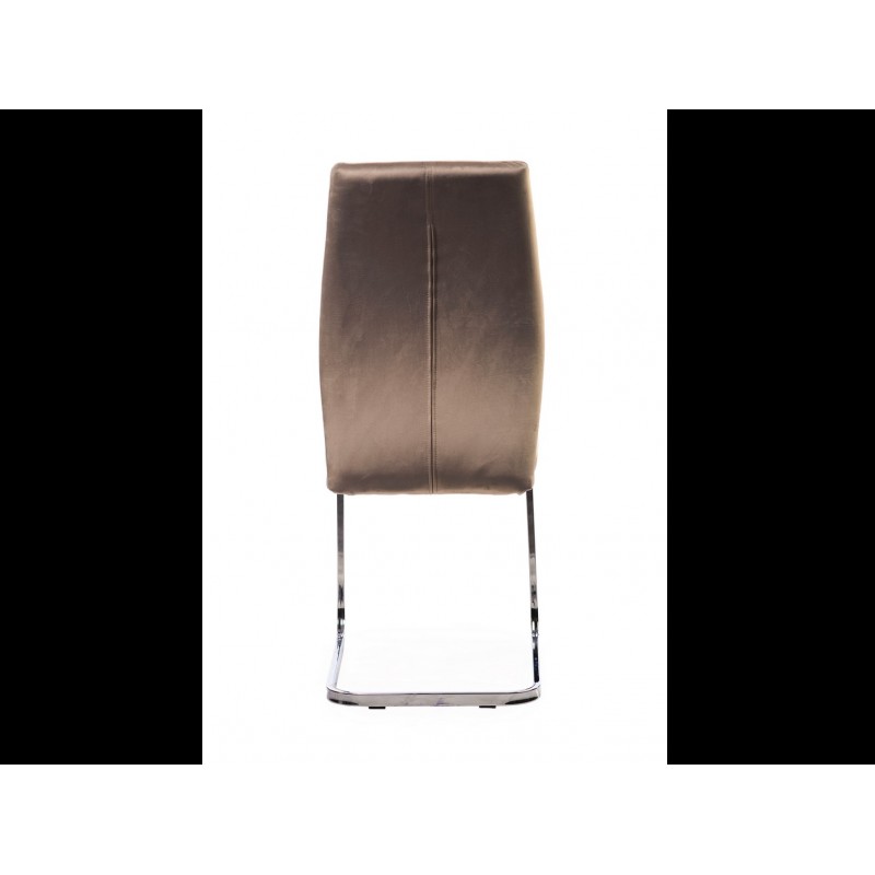 Стілець S-118 капучино велюр Vetro Mebel