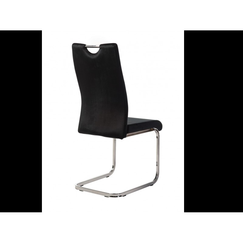 Стілець S-120 чорний велюр Vetro Mebel
