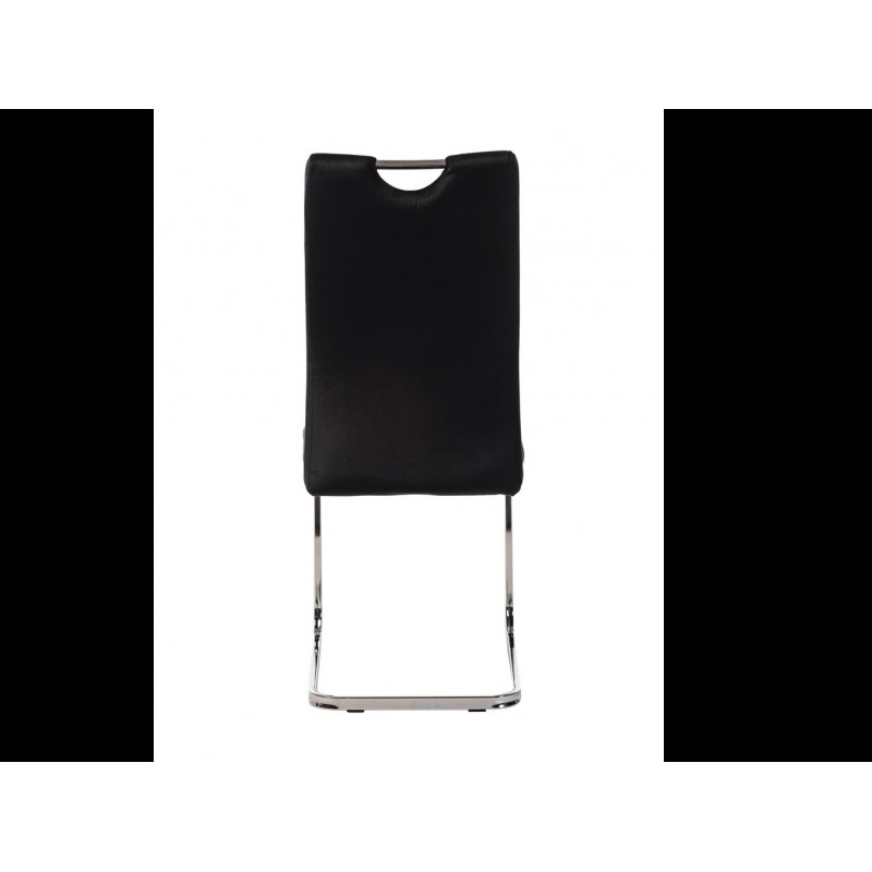 Стілець S-120 чорний велюр Vetro Mebel
