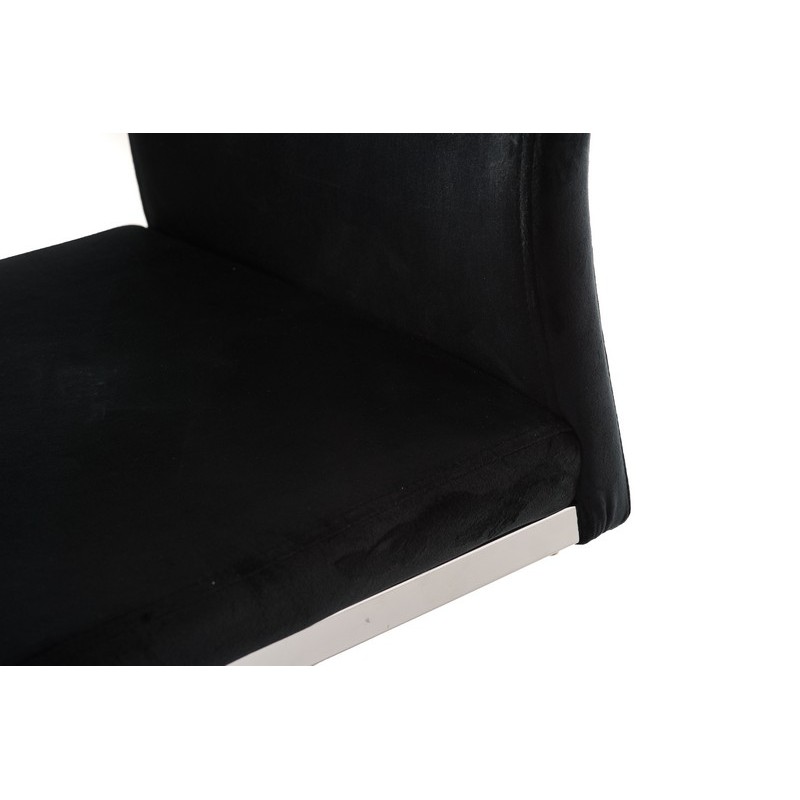 Стілець S-120 чорний велюр Vetro Mebel