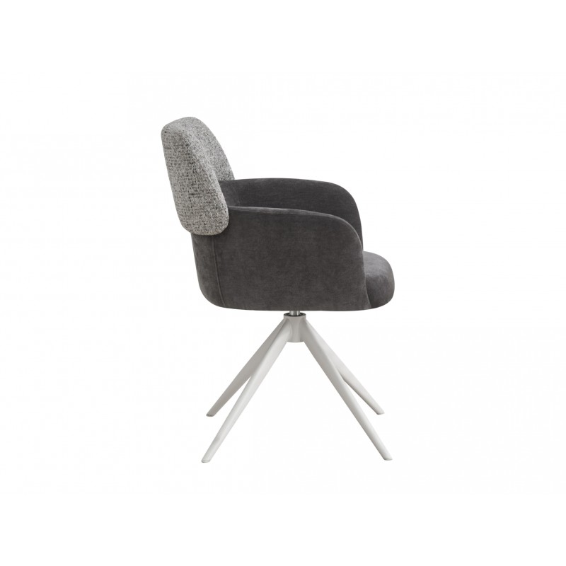 Стілець поворотний R-165 прованс + білий Vetro Mebel