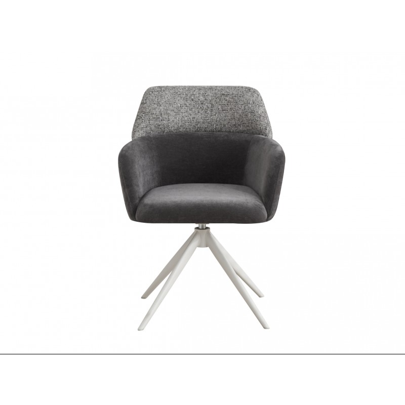 Стілець поворотний R-165 прованс + білий Vetro Mebel