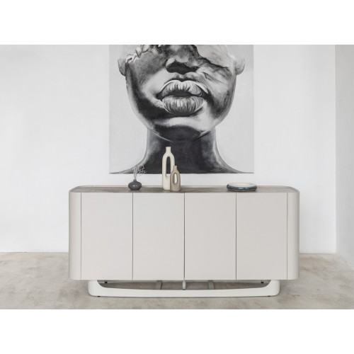 Буфет "Арно" сілвер рівер + айворі 
Vetro Mebel