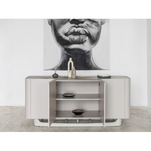 Буфет "Арно" сілвер рівер + айворі 
Vetro Mebel