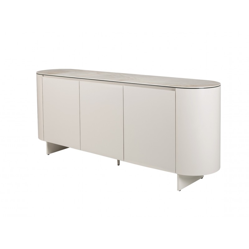 Буфет "Лунаріо" айворі онікс + айворі 
Vetro Mebel