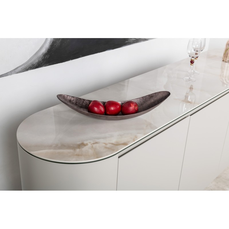 Буфет "Лунаріо" айворі онікс + айворі 
Vetro Mebel