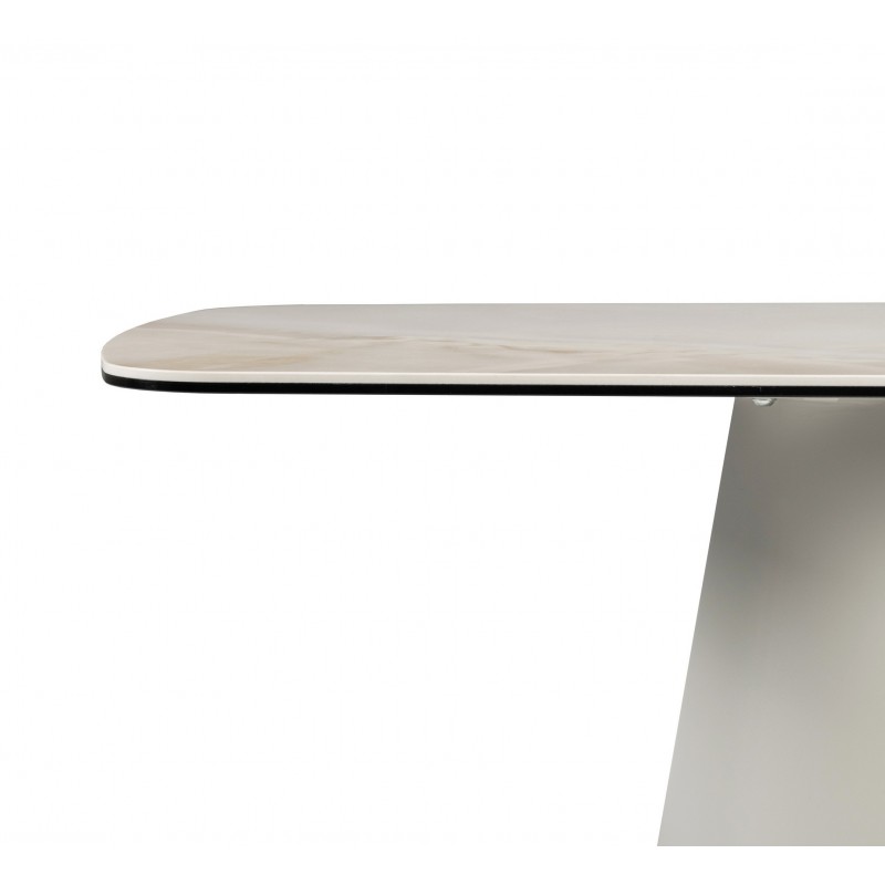 Журнальний стіл "Лунаріо" айворі онікс + айворі 
Vetro