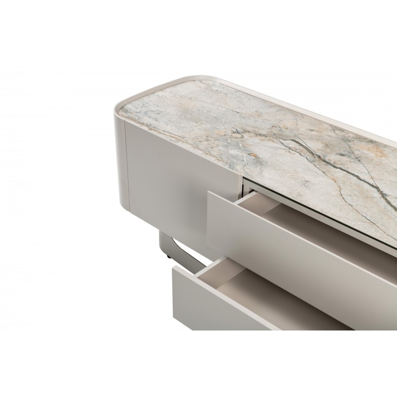 ТВ-тумба "Арно" сілвер рівер + айворі 
Vetro Mebel