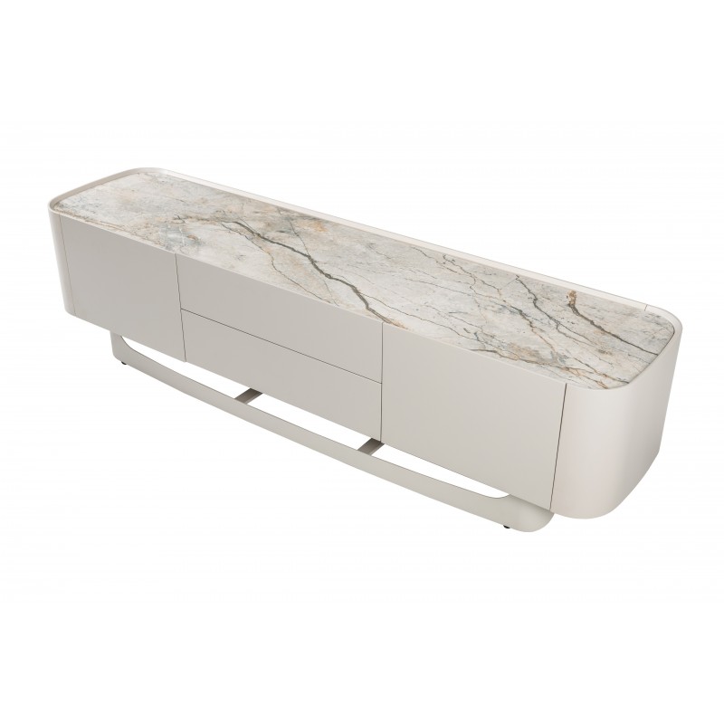 ТВ-тумба "Арно" сілвер рівер + айворі 
Vetro Mebel