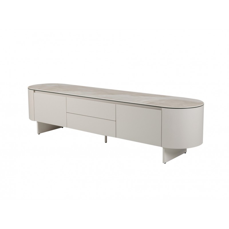 ТВ-тумба "Лунаріо" айворі онікс + айворі 
Vetro Mebel