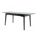 Керамічний стіл TM-89 каса вайт + чорний Vetro Mebel