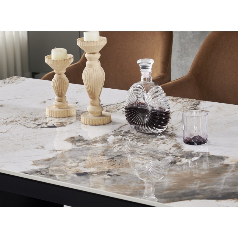 Керамічний стіл Чезаре TML-1100 патагонія + чорний 
Vetro Mebel